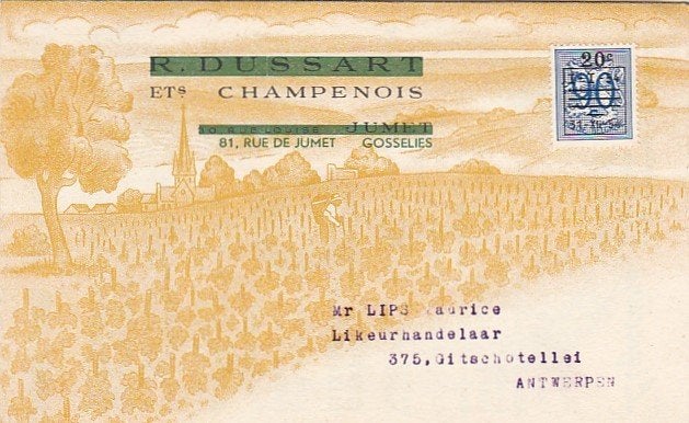 champagne reclame folder drank fles, Verzamelen, Verzenden, Zo goed als nieuw, Overige typen