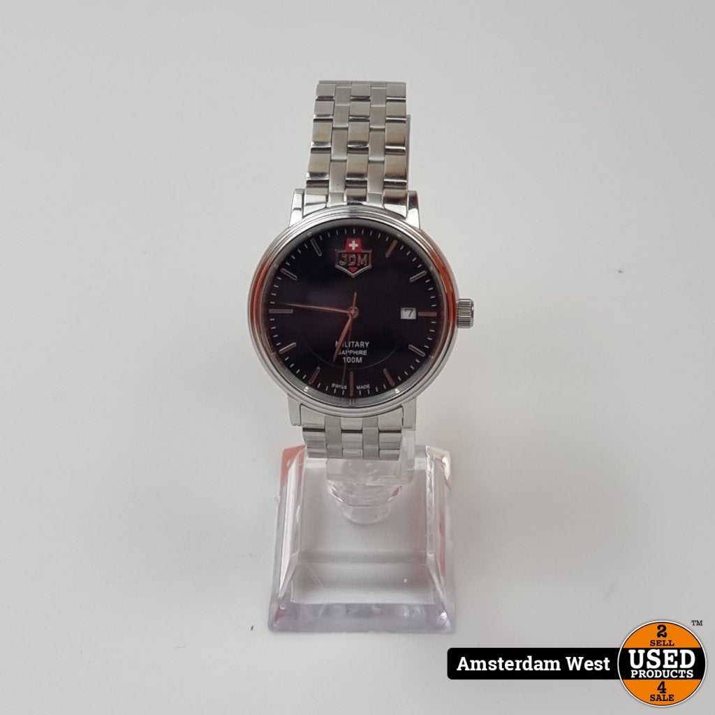 JDM Military Kilo Blauw WG004-03 Herenhorloge | Nieuwstaat, Sieraden, Tassen en Uiterlijk, Horloges | Heren, Flex Ltd., Gebruikt