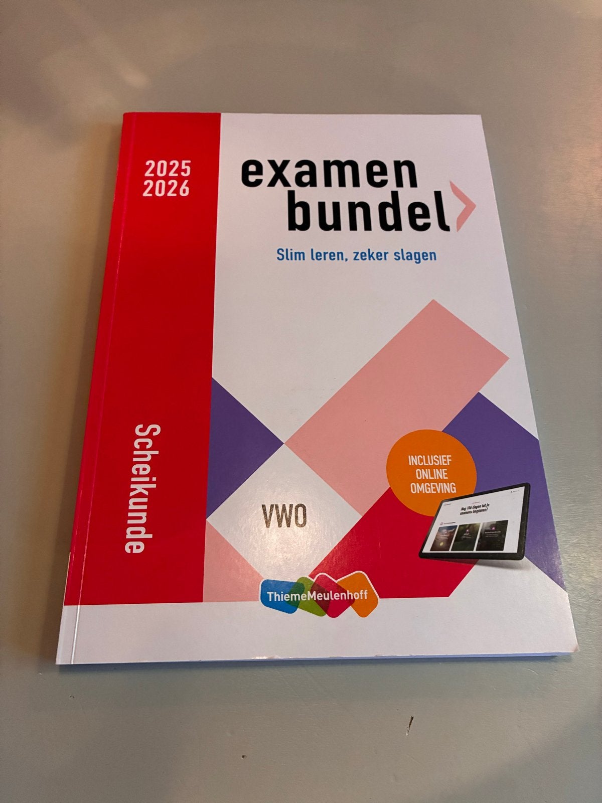 Examenbundel Scheikunde VWO 2025-2026 inclusief online, Boeken, Ophalen of Verzenden, Zo goed als nieuw, VWO, Scheikunde