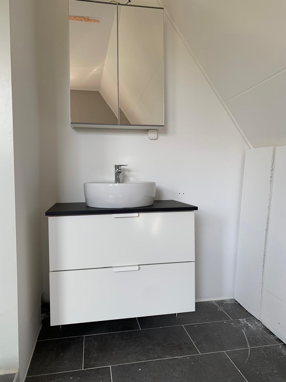 IKEA Wastafelmeubel met spiegelkast - Zo goed als nieuw, Ophalen, 50 tot 100 cm, Zo goed als nieuw, Minder dan 100 cm