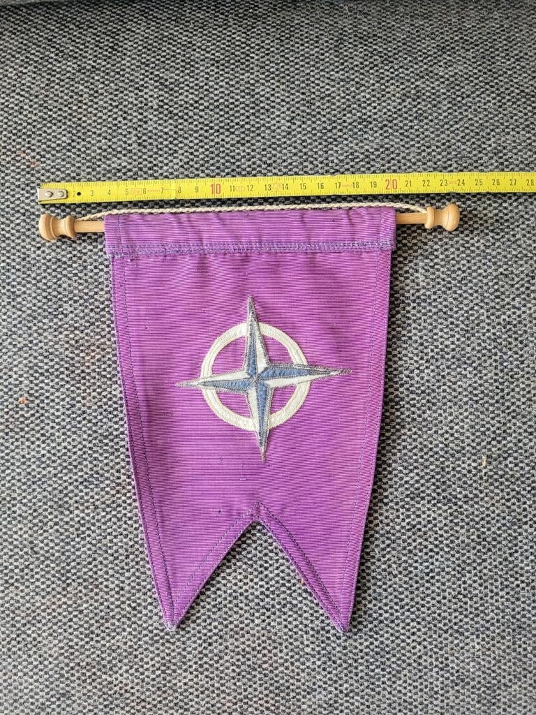 Vaantje NAVO, Ophalen of Verzenden, Overige soorten, Overige gebieden, Embleem of Badge