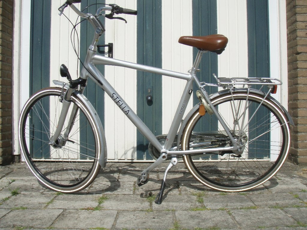 Stella Romeo herenfiets, Gebruikt, Velgrem, Versnellingen, 53 tot 57 cm