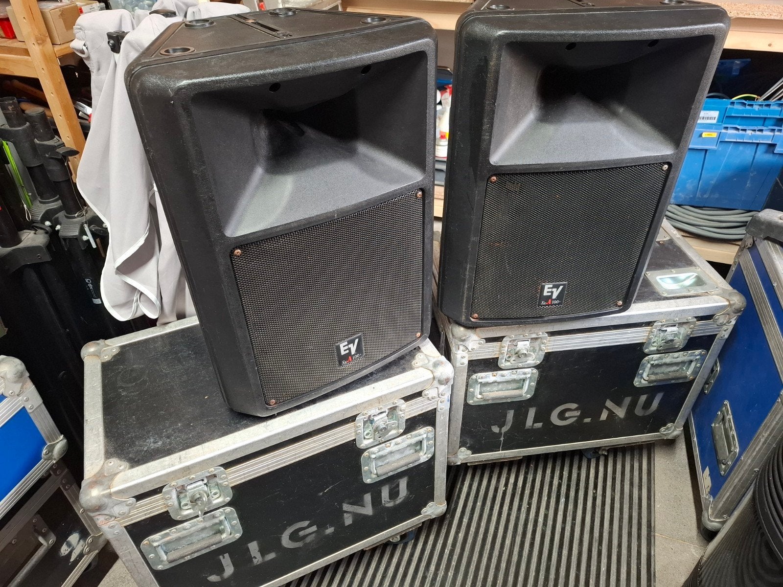2 Electro voice SXA100 speakers, Ophalen, Gebruikt, Minder dan 500 watt