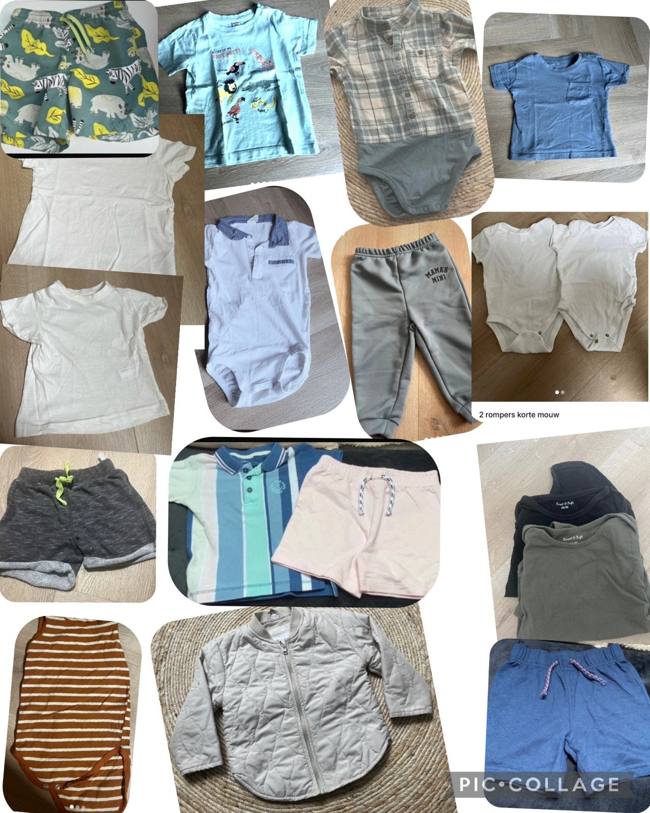 Jongens kledingpakket maat 86 met korte en lange mouw, Ophalen of Verzenden, Gebruikt, Jongetje, Setje