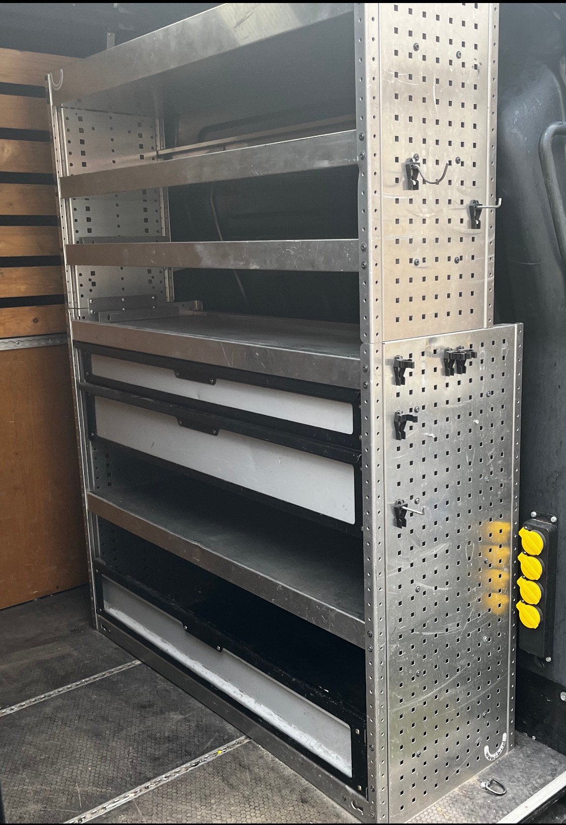 Tom Lock Aluminium Stelling Kast, Ophalen of Verzenden