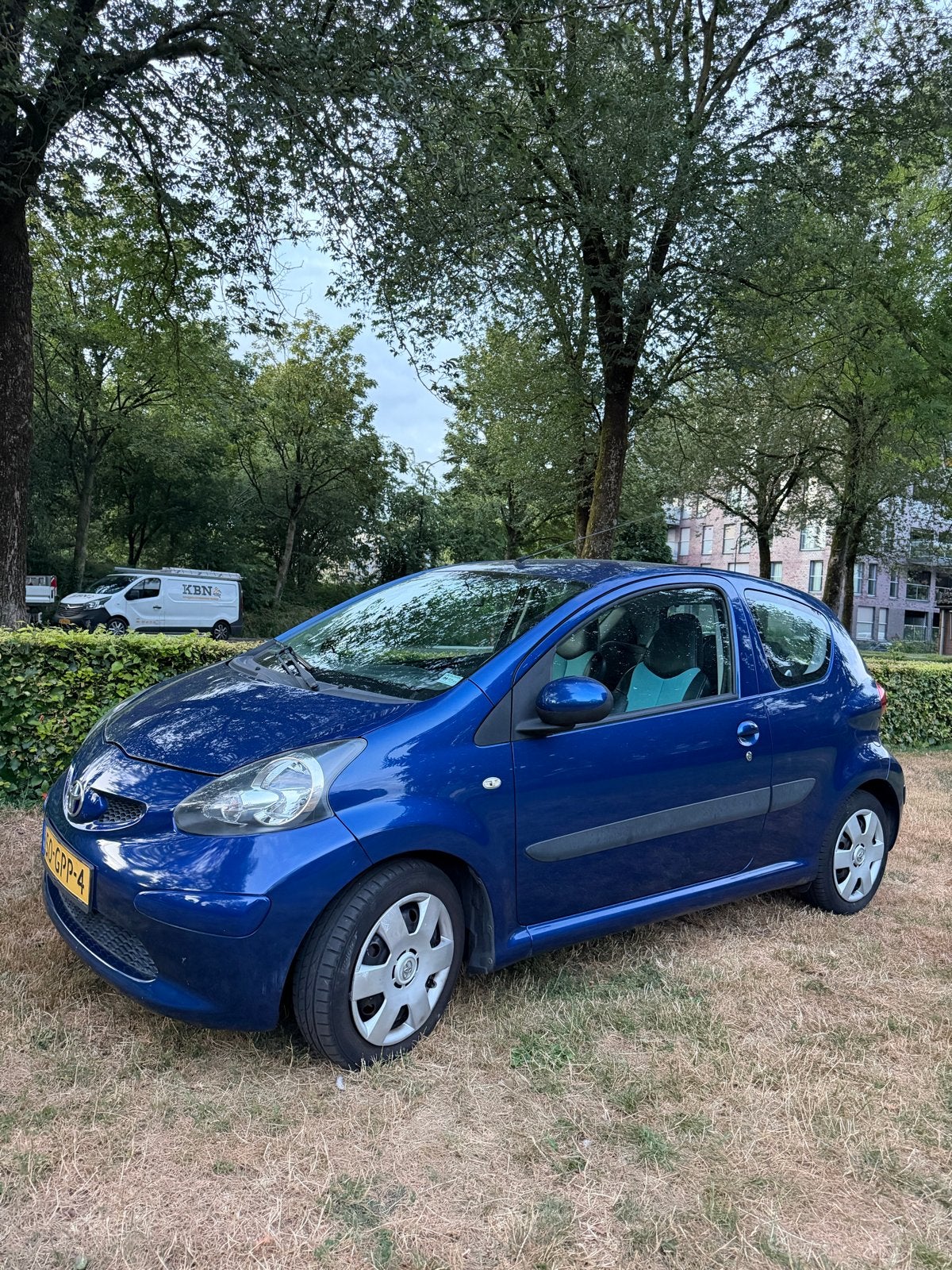 Toyota Aygo 1.0 12V Vvt-i 3DRS MMT automat 2008 Blauw, Auto's, 68 pk, Origineel Nederlands, Bedrijf, Aygo