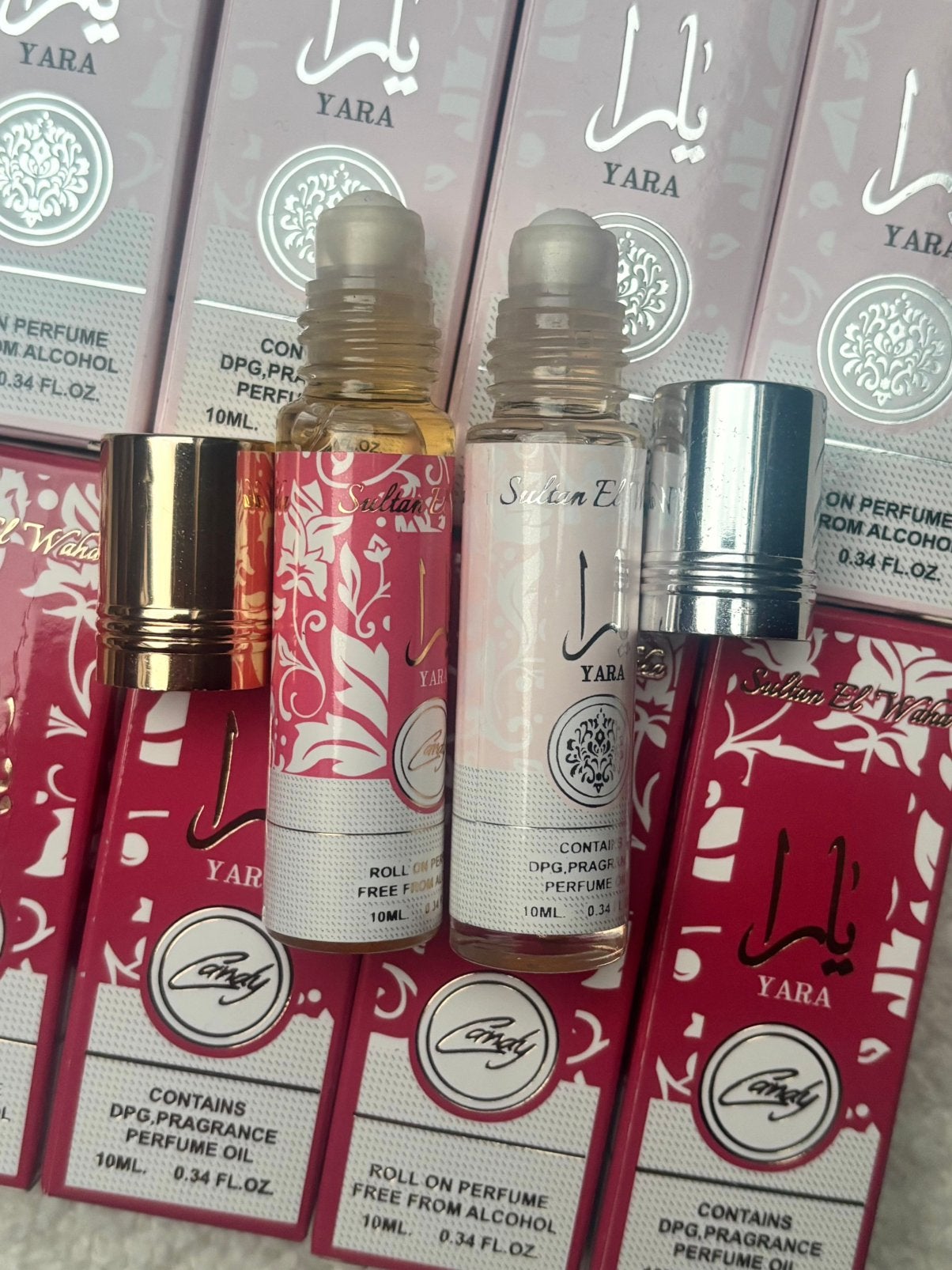 Yara parfum rollers 10ml, Ophalen of Verzenden, Nieuw