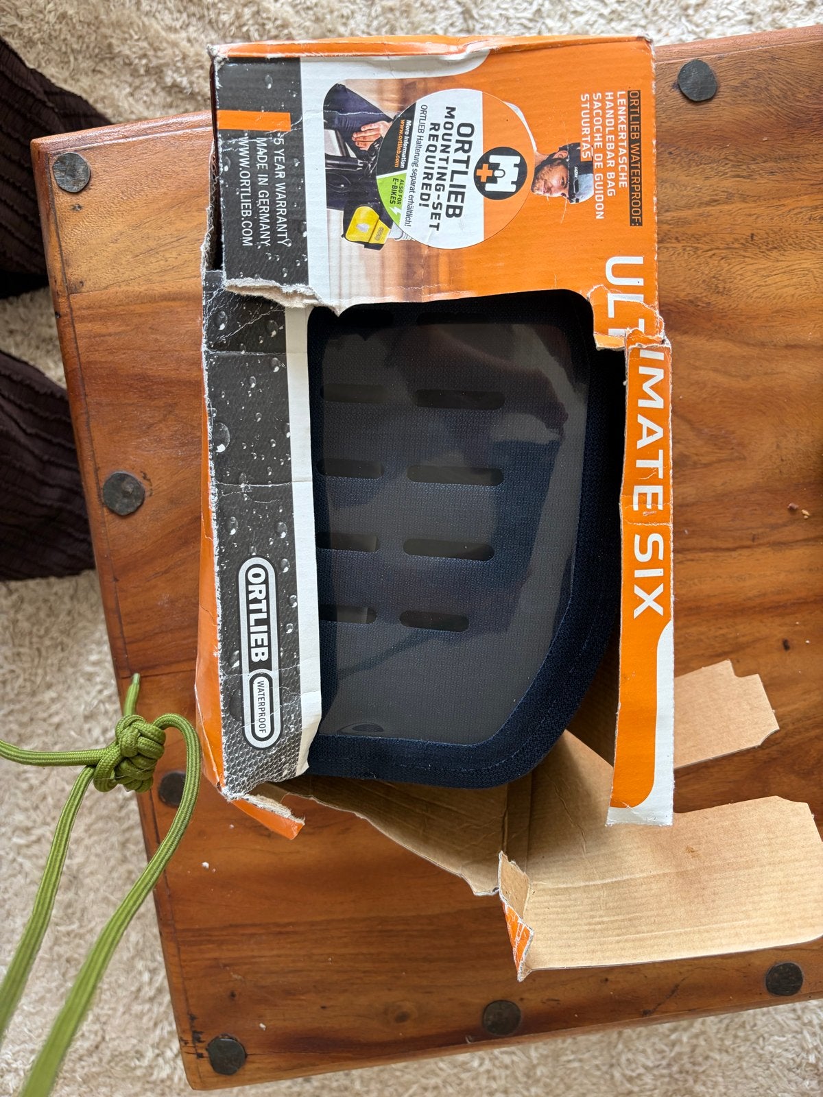 Ortlieb Ultimate Six Stuurtas - Waterdicht, Fietsen en Brommers, Fietsaccessoires | Fietstassen, Ophalen of Verzenden, Gebruikt