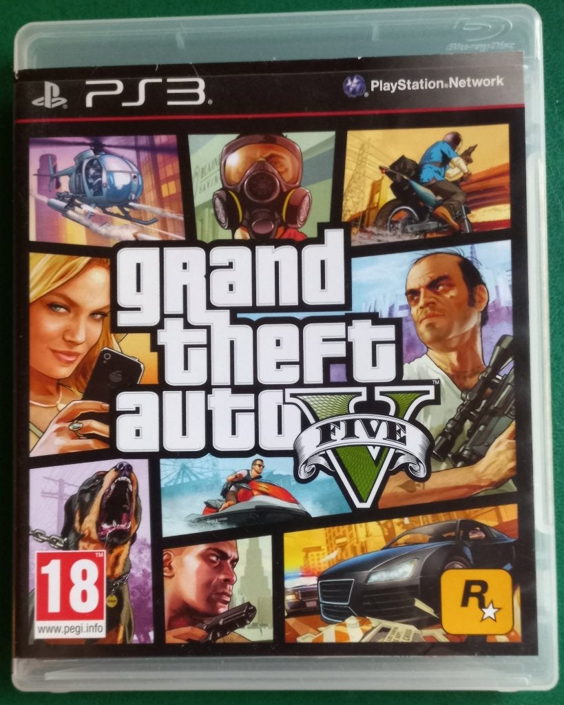 Grand Theft Auto V (GTA 5) PS3 (met kaart), Spelcomputers en Games, Avontuur en Actie, Online, Vanaf 18 jaar, Ophalen of Verzenden