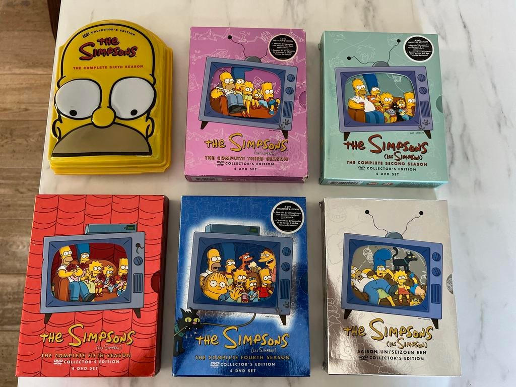 The Simpsons DVD’s, Ophalen of Verzenden, Zo goed als nieuw, Amerikaans