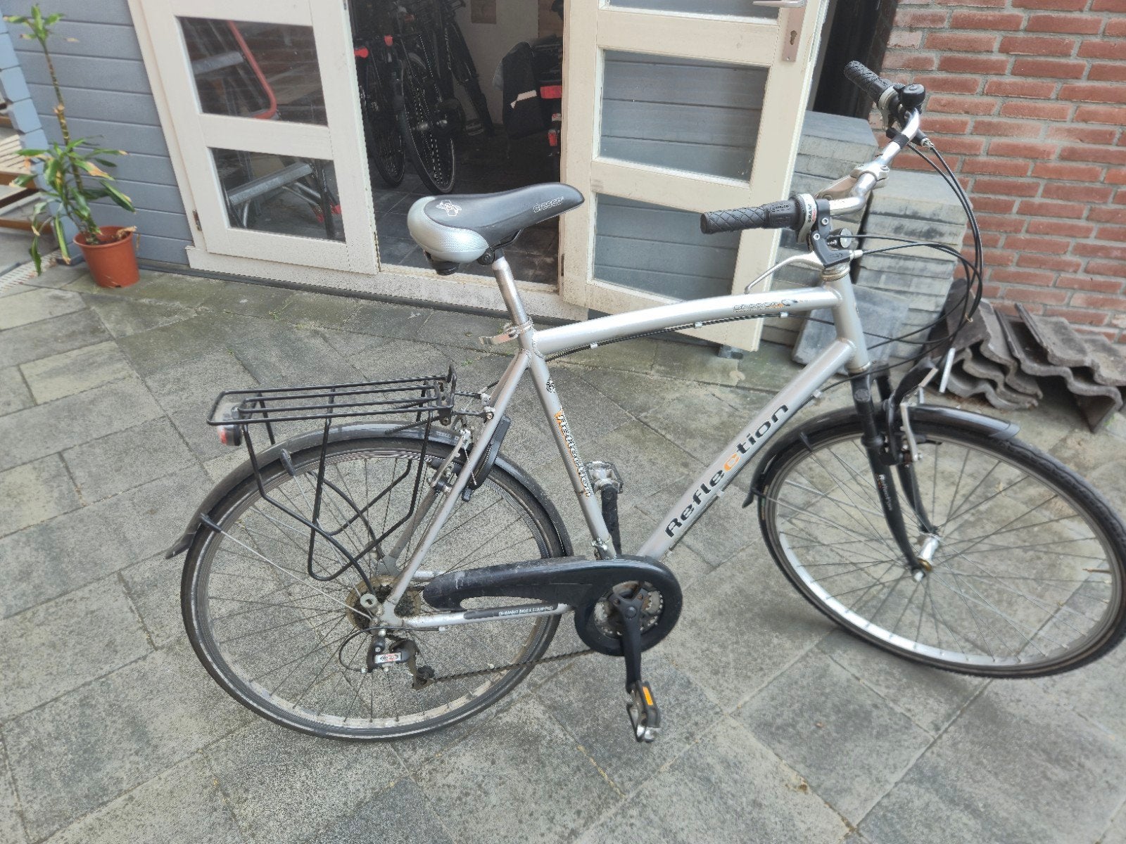 reflection herenfiets maat XL 3x8 versnellingen, Gebruikt, Velgrem, Versnellingen, 57 tot 61 cm