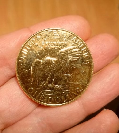 Gouden Dollar munt 1972, Ophalen of Verzenden, Noord-Amerika