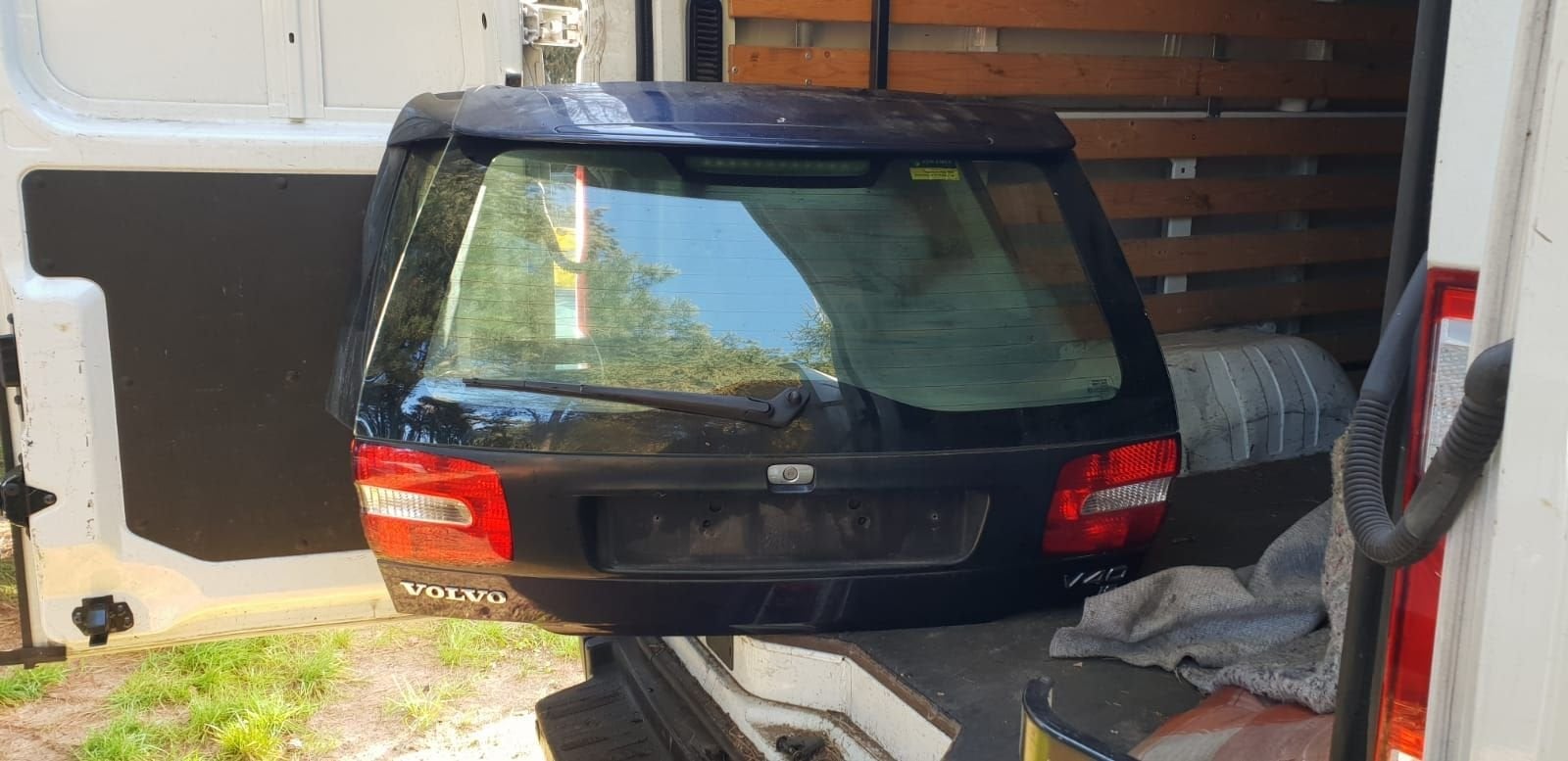 VOLVO V40 ACHTERKLEP +SPOILER BJ 2004, Auto-onderdelen, Gebruikt, -, Ophalen of Verzenden, Achter