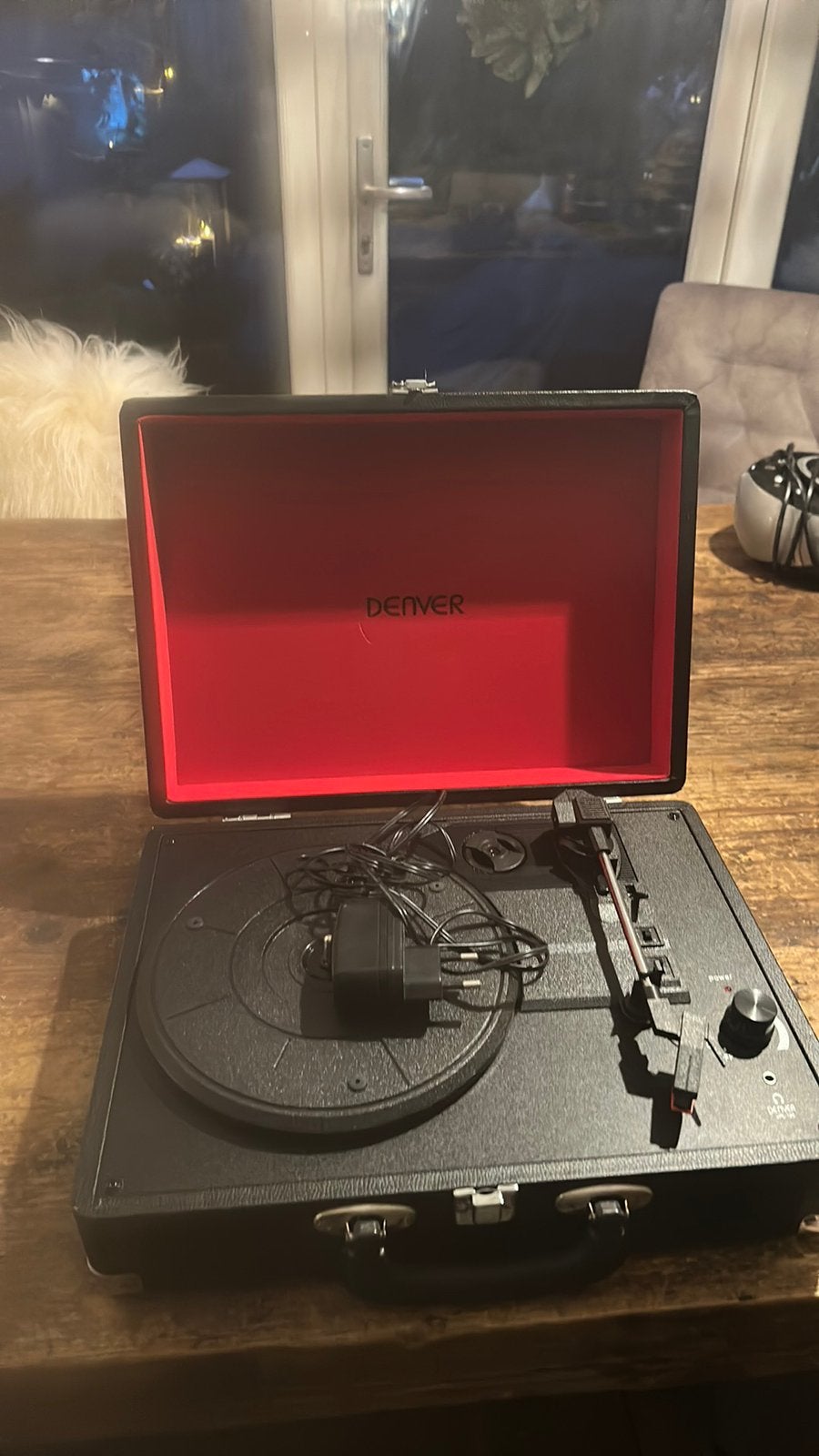 Platenspeler Denver, Audio, Tv en Foto, Platenspelers, Ophalen, Zo goed als nieuw, Overige merken