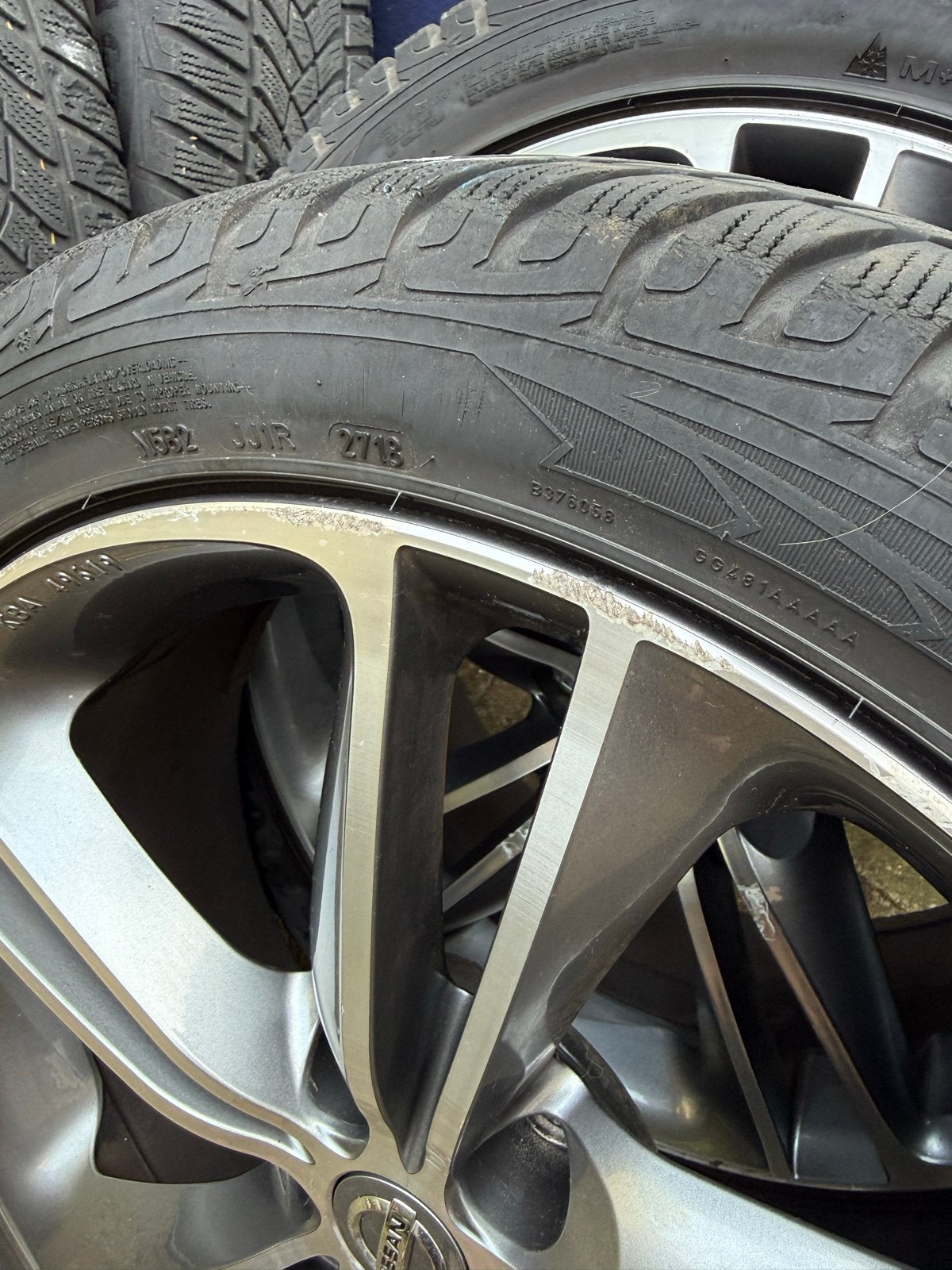 Foto 5 van 19 inch Velgen met winterbanden Nissan Qashqai, Juke, Leaf