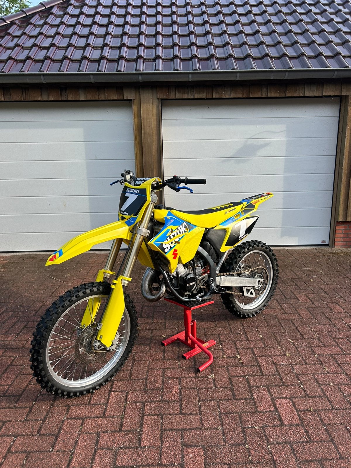 Suzuki RM125 2002, Fietsen en Brommers, Brommers | Crossbrommers, Gebruikt, Suzuki, Ophalen