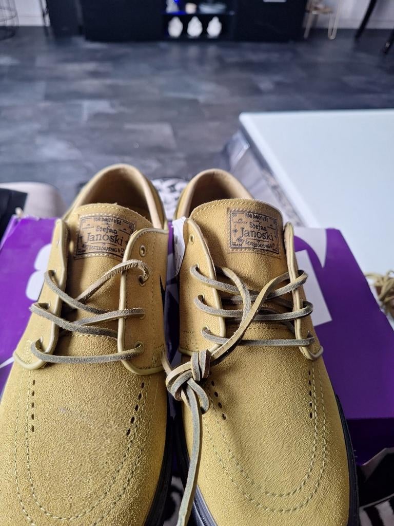 Nike SB Stefan Janoski Max - Olijfgroen, Nike SB, Overige kleuren, Ophalen of Verzenden, Sneakers of Gympen