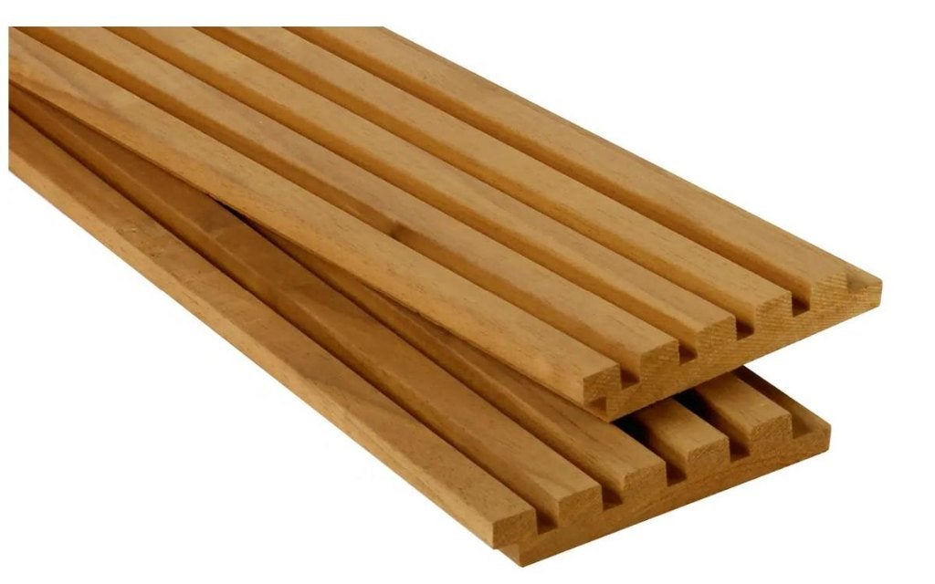 Thermo Ayous gevelbekleding Rib5 2,1 x 13,8, Ophalen, Nieuw, 250 cm of meer, Planken