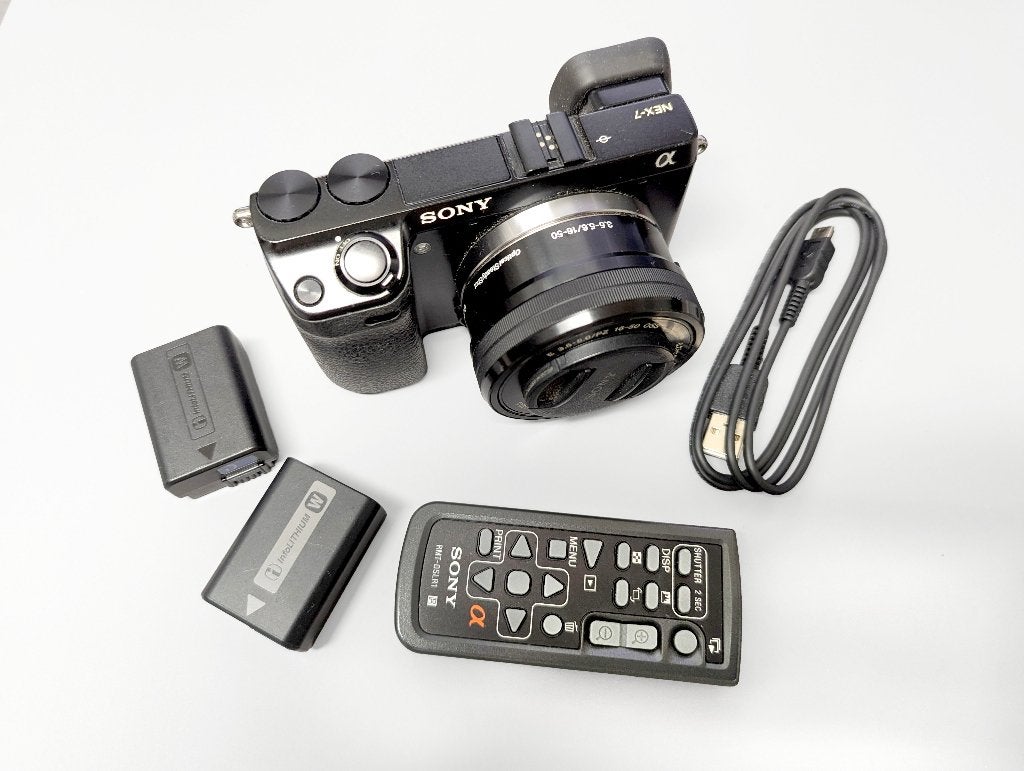 Sony α NEX 7 24,3 Megapixel camera, Gebruikt, Ophalen of Verzenden, 24 megapixels, Sony