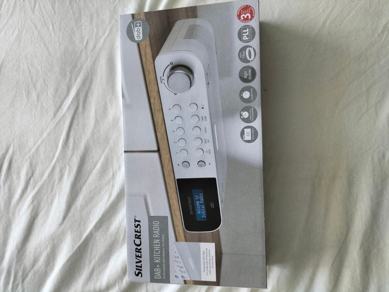 DAB  +keuken radio , merk SilverCrest, Audio, Tv en Foto, Ophalen, Walkman
