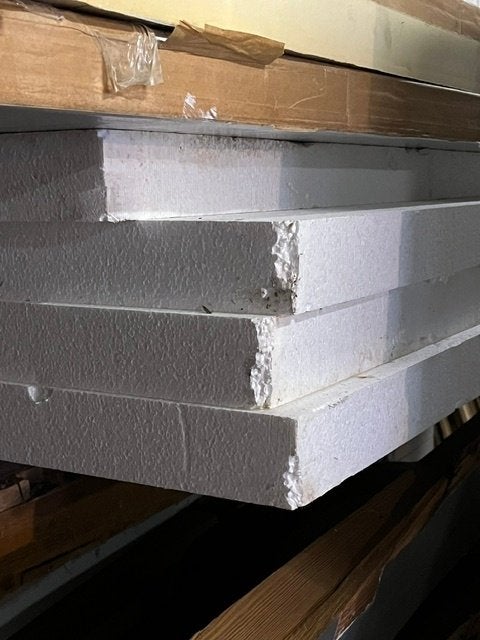 12 Platen EPS 150, Ophalen, 4 tot 8 cm, Nieuw, 15 m² of meer