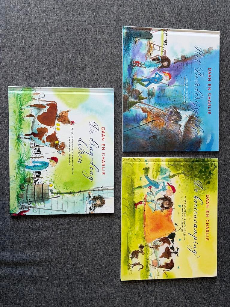 Daan en Charlie Boeken Set - 3 Prachtige Kinderboeken, Ophalen of Verzenden, Zo goed als nieuw, Fictie algemeen