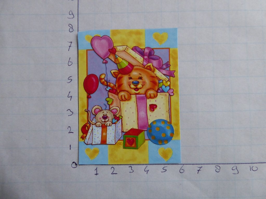 nr. 202 - uitgeknipt 3d plaatje, Ophalen of Verzenden, Nieuw, Dieren, Knipvel