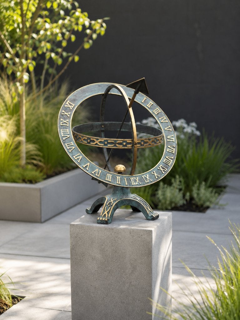bronzen ZONNEWIJZER / geen verzendkosten, Huis en tuin decoratie Marie, Nieuw, Info@huisentuindecoratiemarie.nl, Peize