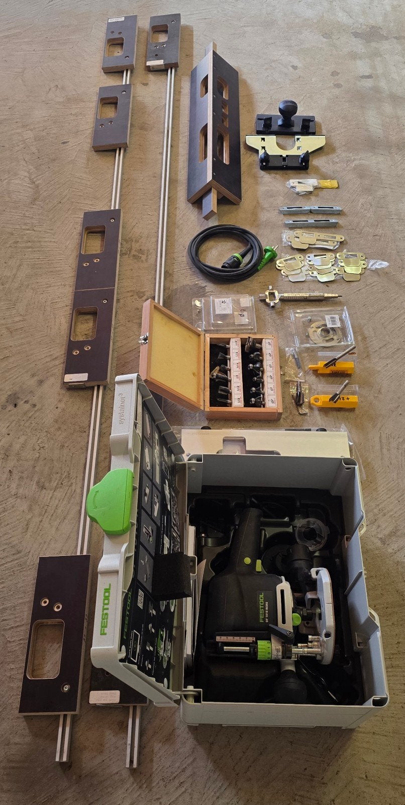 Festool bovenfrees met scharnierfreesmalset 89mm (L/R) Multi, Ophalen