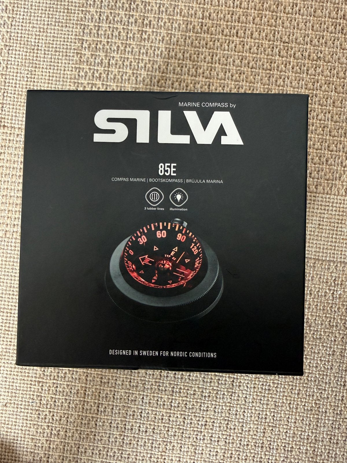 Silva 85E Marine Kompas - Nieuw in Doos, Ophalen of Verzenden, Nieuw, Gps of Kompas