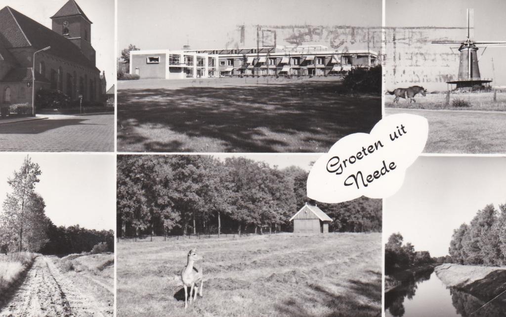 GA1331 Groeten uit Neede Eibergen Borculo Achterhoek 1972, Verzenden, 1960 tot 1980, Gelopen, Gelderland