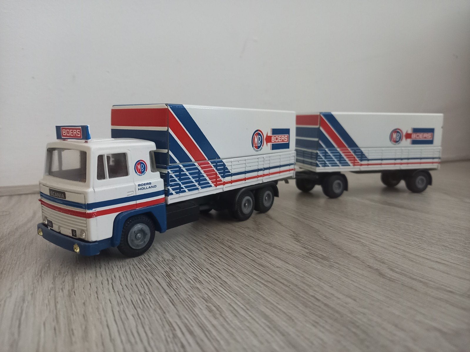 boers transport waddinxveen scania tekno, Hobby en Vrije tijd, Ophalen of Verzenden, Zo goed als nieuw, Bus of Vrachtwagen, Tekno
