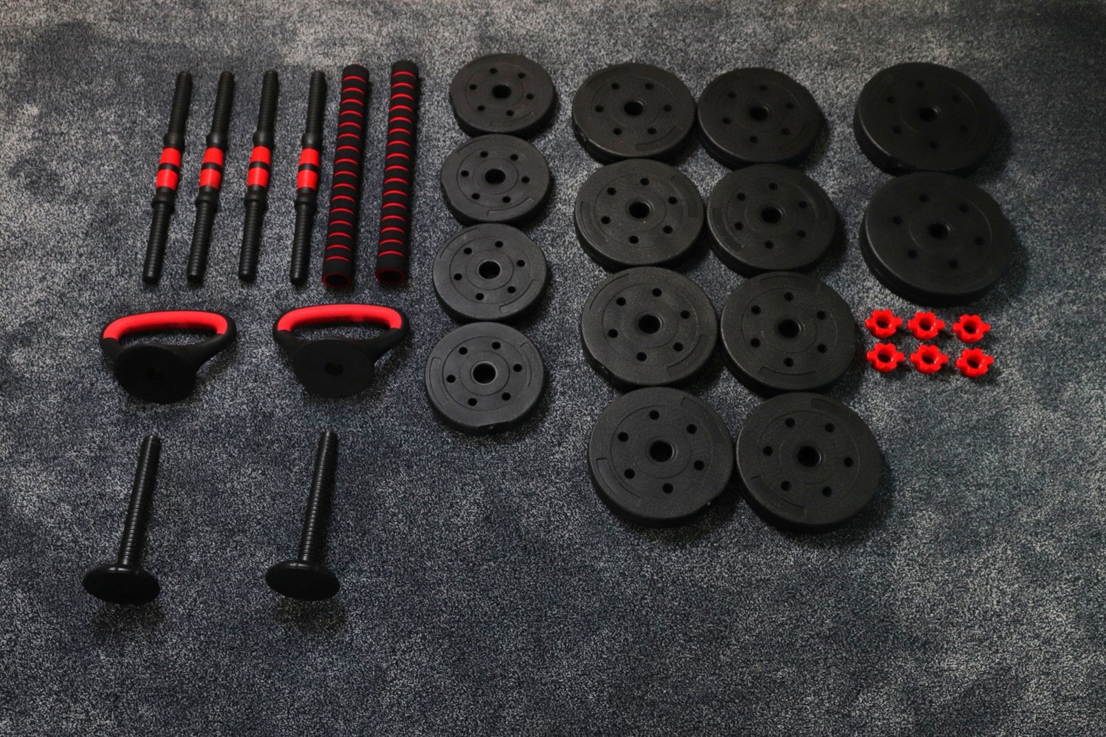 Halterset 27 KG | Dumbbells, Barbell & Kettlebells, Ophalen, Zo goed als nieuw, Halterset