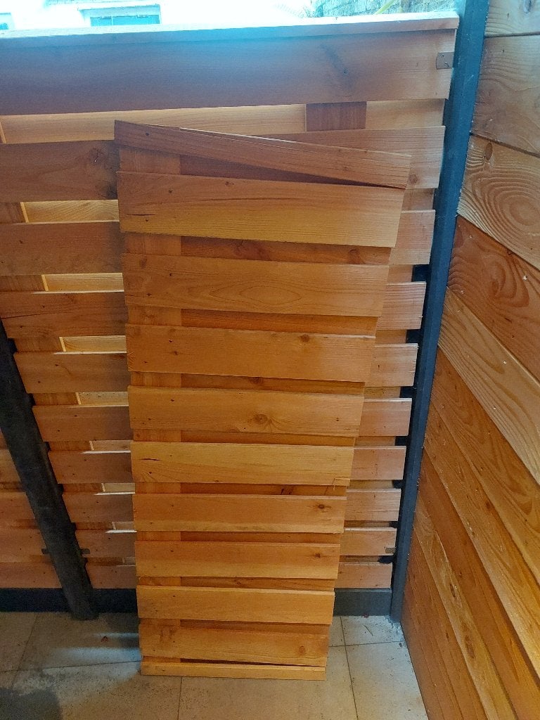 Rest douglas schutting/haardhout, Ophalen, Minder dan 25 mm, Nieuw, Plank