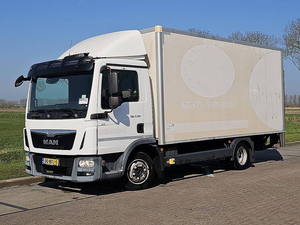 M.A.N. 7.150 TGL airco lift box 5.2m, Automaat, Euro 6, 150 pk, MAN