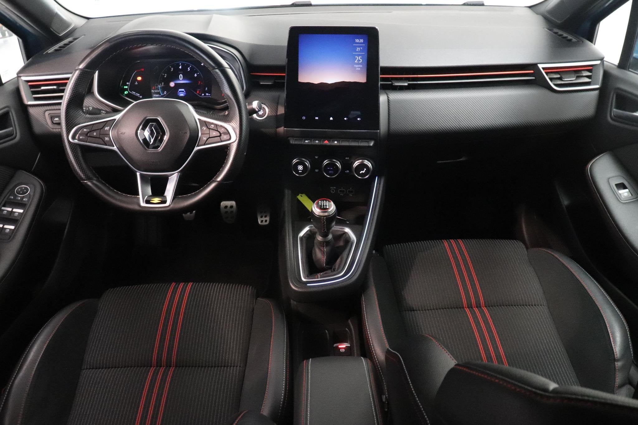 Renault Clio 1.0 TCe R.S. Line | Camera | Sportstoelen | Cli, Auto's, Voorwielaandrijving, Dealer onderhouden, Gebruikt, Met garantie (alle)