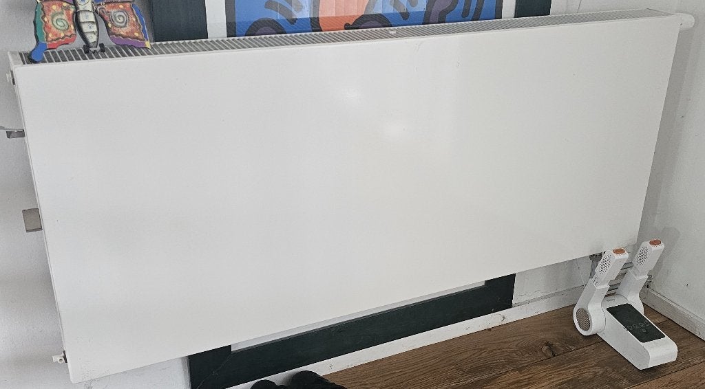 Vlakke paneelradiator T22 - 1400x600x100, Doe-het-zelf en Verbouw, Verwarming en Radiatoren, Ophalen, 30 tot 80 cm, Radiator, Zo goed als nieuw