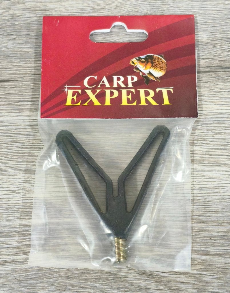 NIEUW Carp Expert Hengelhouder Heavy Duty Black V-Kop, Ophalen of Verzenden, Nieuw, Overige typen