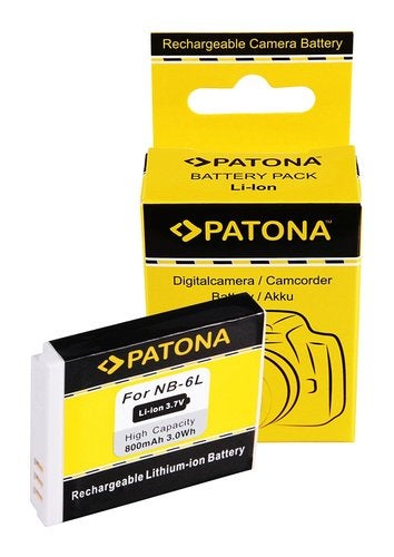Battery Canon Ixus 85 IS 85IS NB-6L NB6L PowerShot SD770, Nieuw