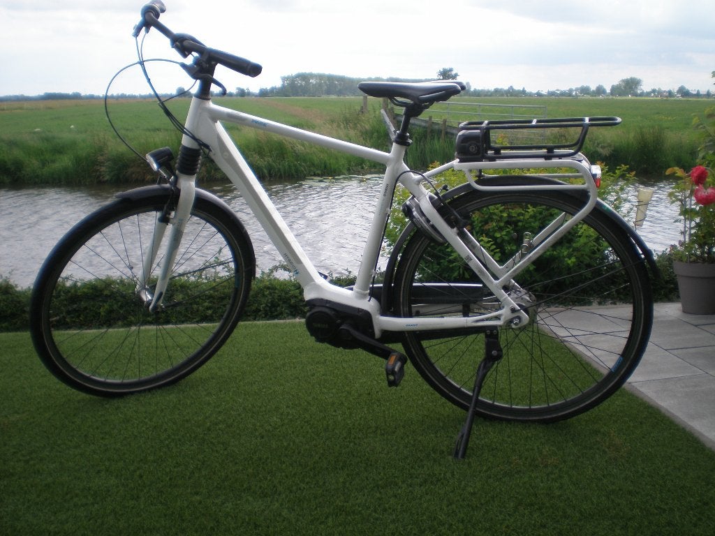 Giant Prime elektrische fiets (Opknapper), Fietsen en Brommers, Fietsonderdelen, Gebruikt, Staal, Giant, Motor
