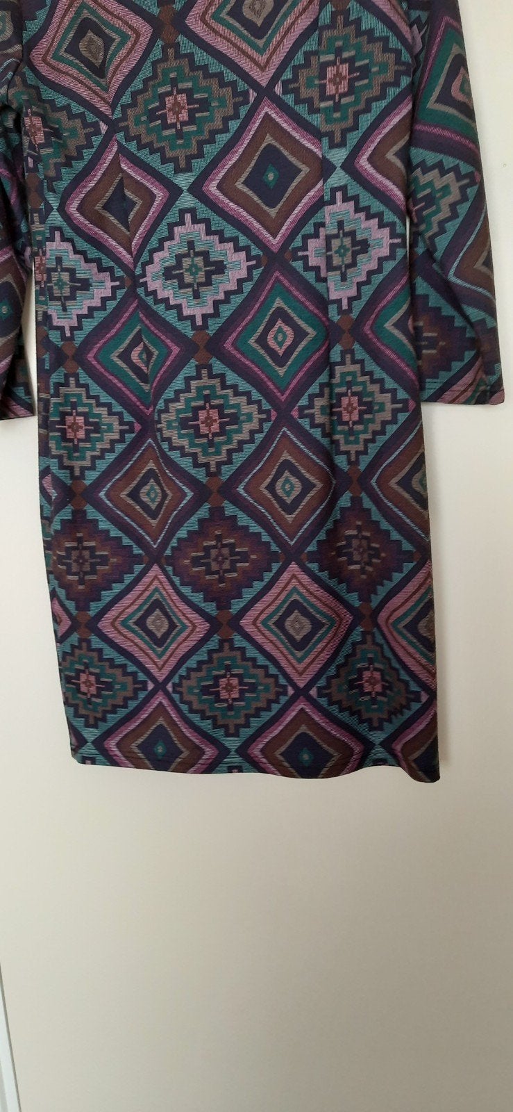jurk maat 40 paars, Kleding | Dames, Maat 38/40 (M), Verzenden, Paars, Zo goed als nieuw