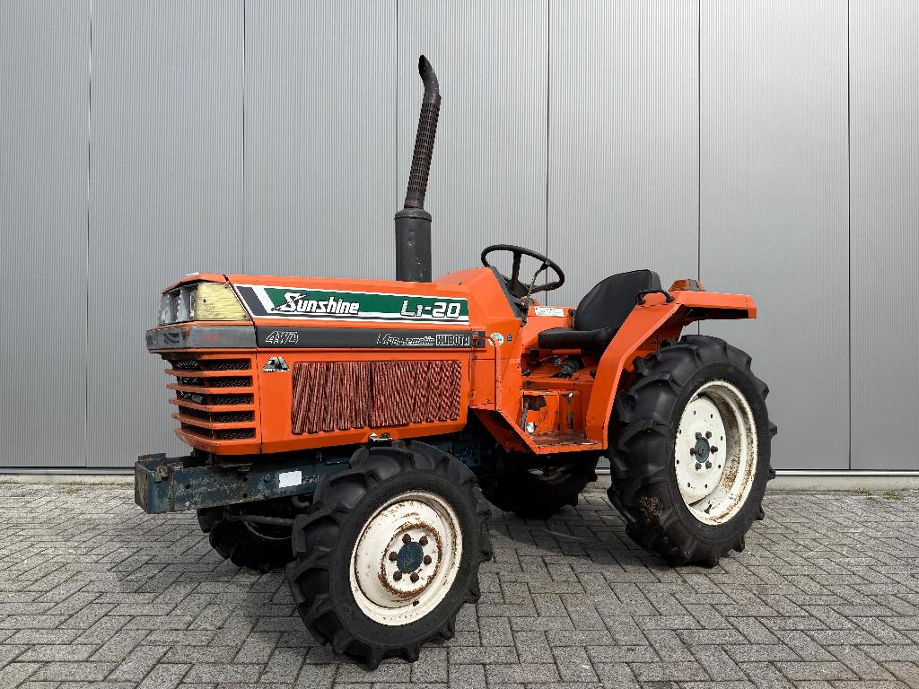 Kubota L1-20 minitrekker met stuurschakeling - 24pk - 4wd, Overige merken, Gebruikt, Tot 2500, Verzenden