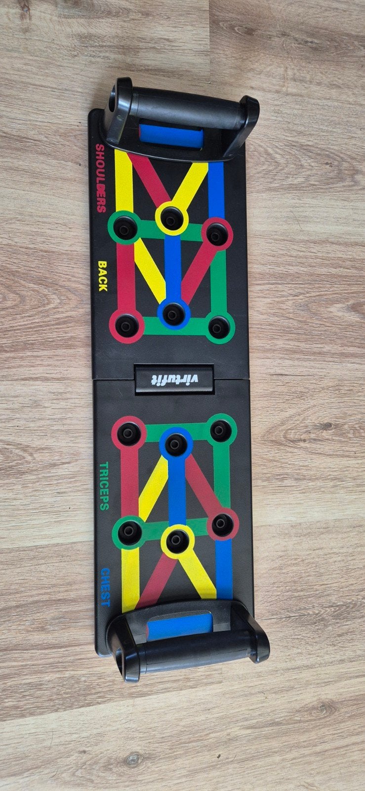 VirtuFit Push-up Board - Multifunctioneel Trainingsbord, Ophalen of Verzenden, Zo goed als nieuw, Rug, Push-up steun