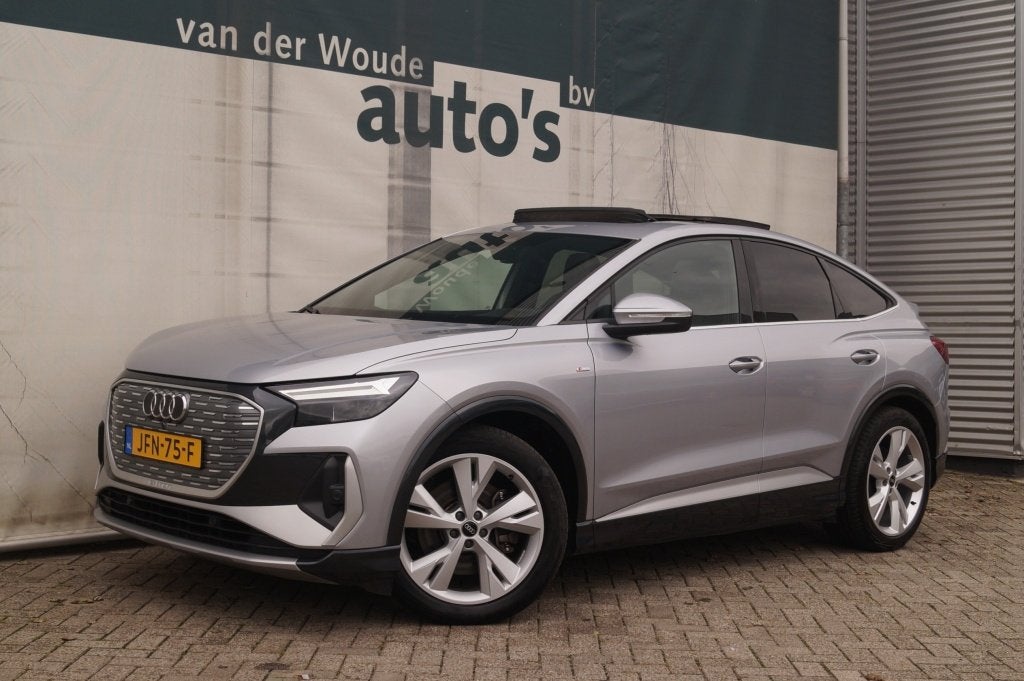 Audi Q4 Sportback e-tron 40 S-Line Edition 77kWh -SOH95%-PAN, Auto's, Audi, Automaat, Gebruikt, 520 km, 2020 kg
