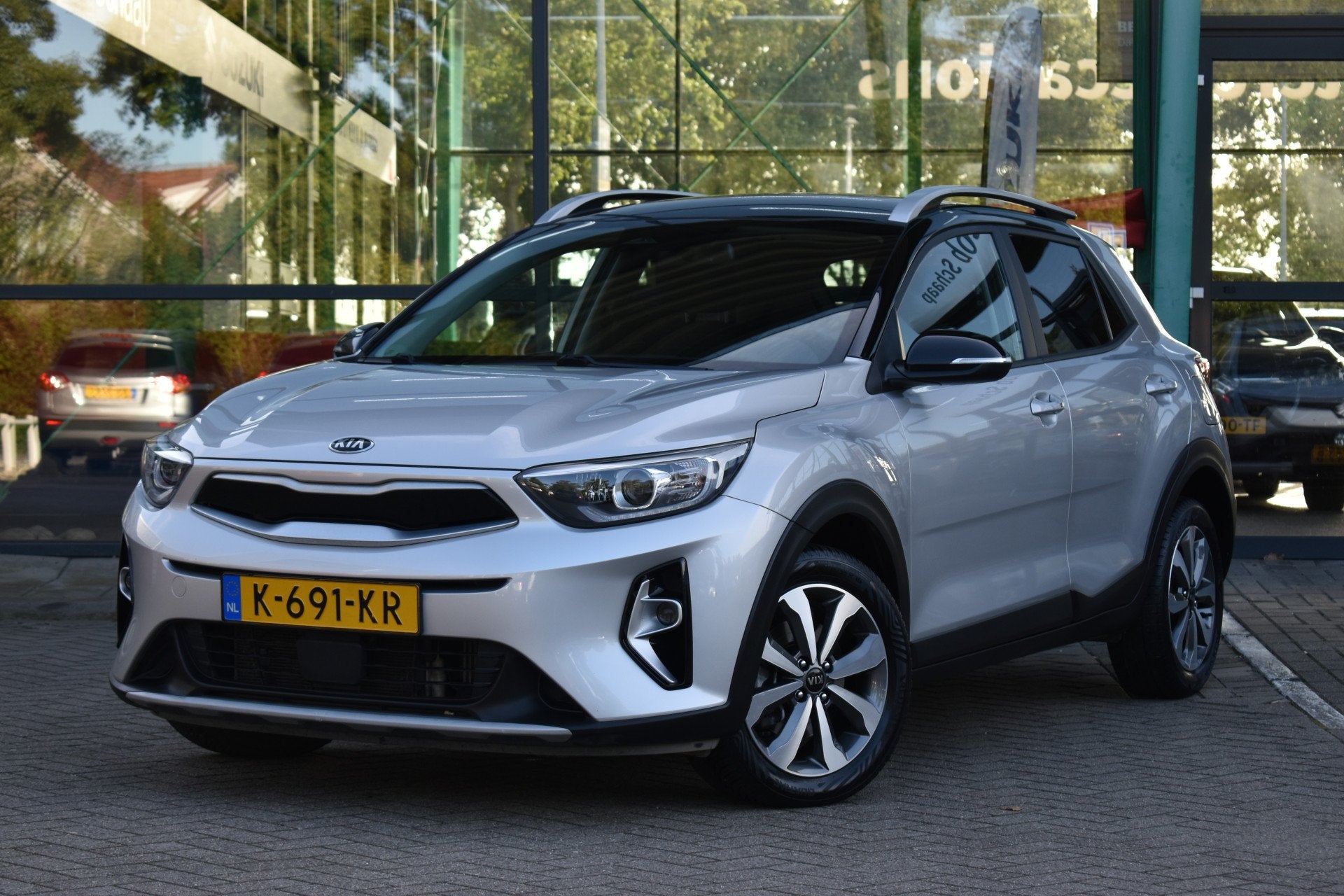 Kia Stonic 1.0 T-GDi MHEV DynamicPlusLine 100pk | Electronic, Auto's, 12 maanden, Gebruikt, Origineel Nederlands, Bedrijf