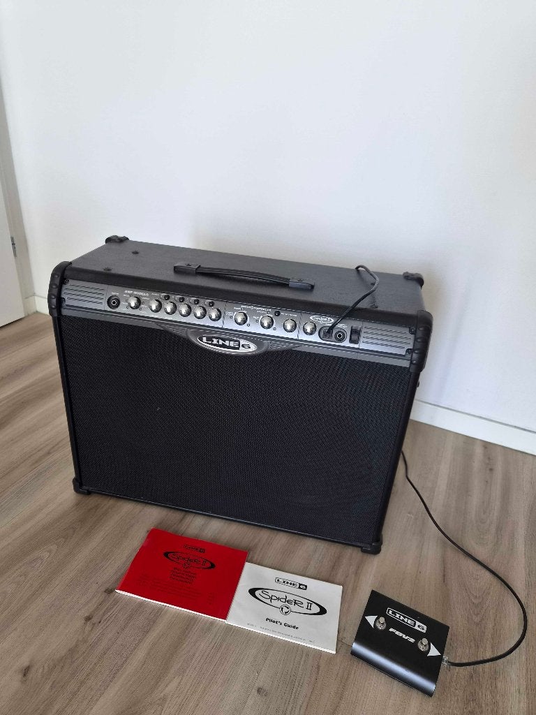 Line 6 Spider 2 Guitar Amp, Muziek en Instrumenten, Versterkers | Bas en Gitaar, Ophalen, Gebruikt, Gitaar, 50 tot 100 watt