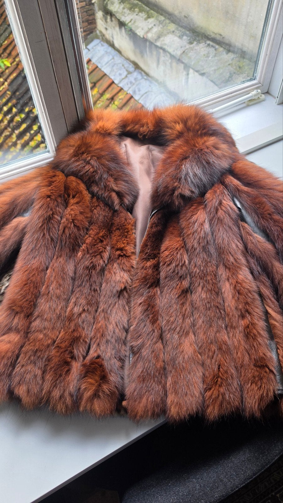 Bontjas Echte Vos, Kleding | Dames, Ophalen of Verzenden, Gedragen, Maat 36 (S), Bruin