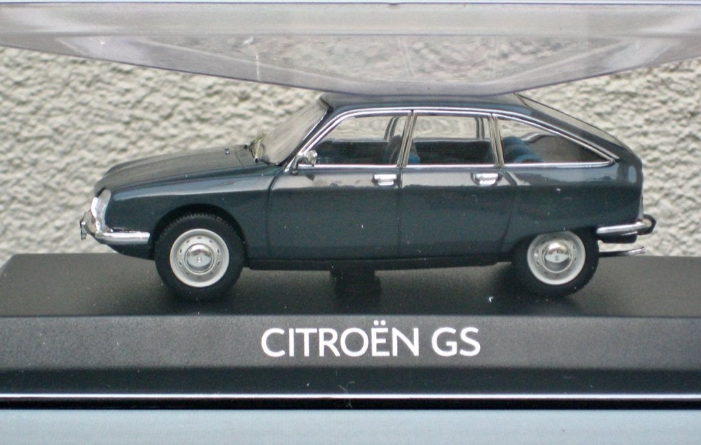 Citroen GS 1970 grijs d'Anjou Norev 1:43, Ophalen of Verzenden, Nieuw, Auto, Norev