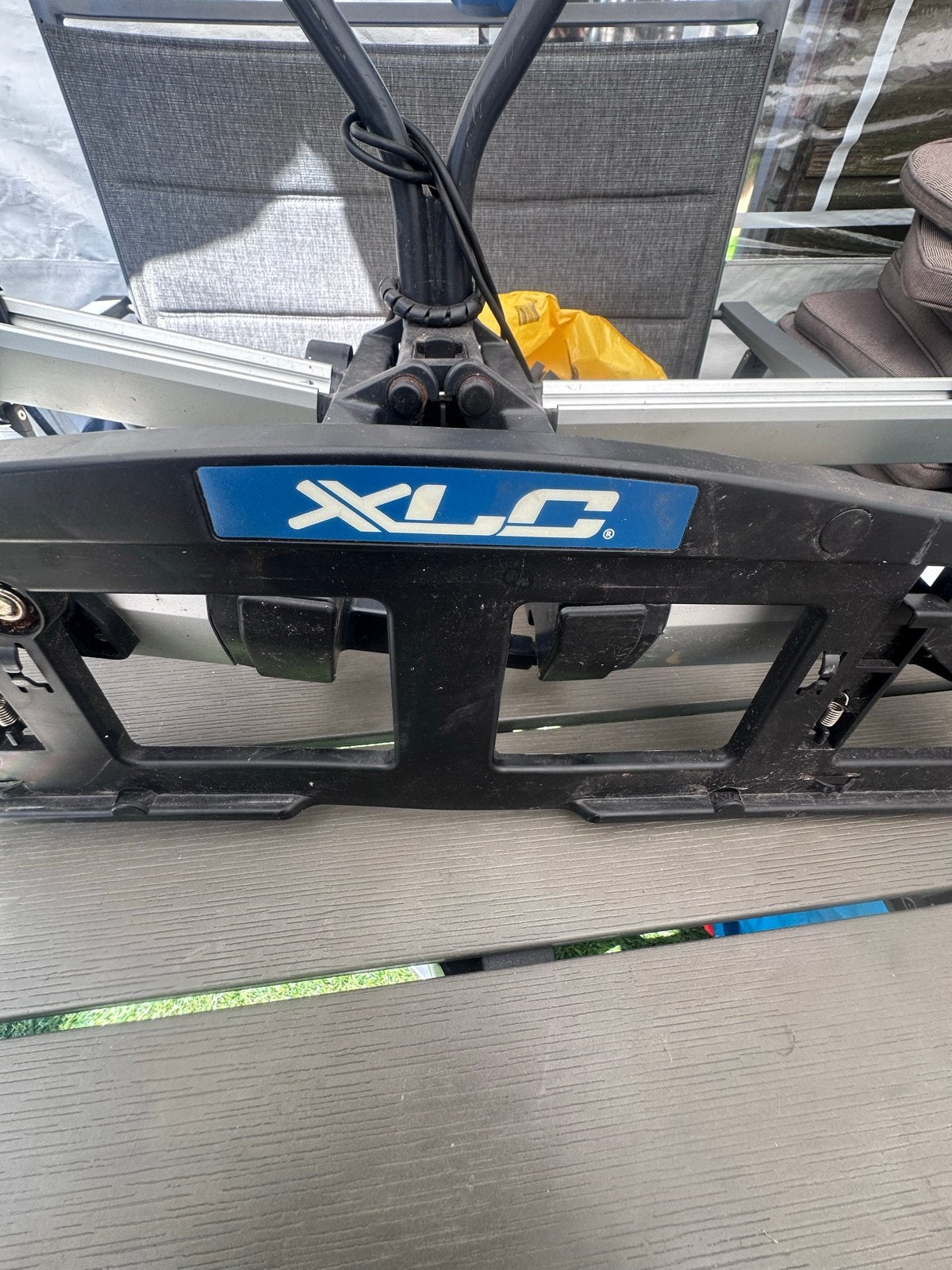 XLC Azura Fietsendrager voor 2 fietsen, Ophalen of Verzenden, Gebruikt, Trekhaakdrager, Elektrische fiets