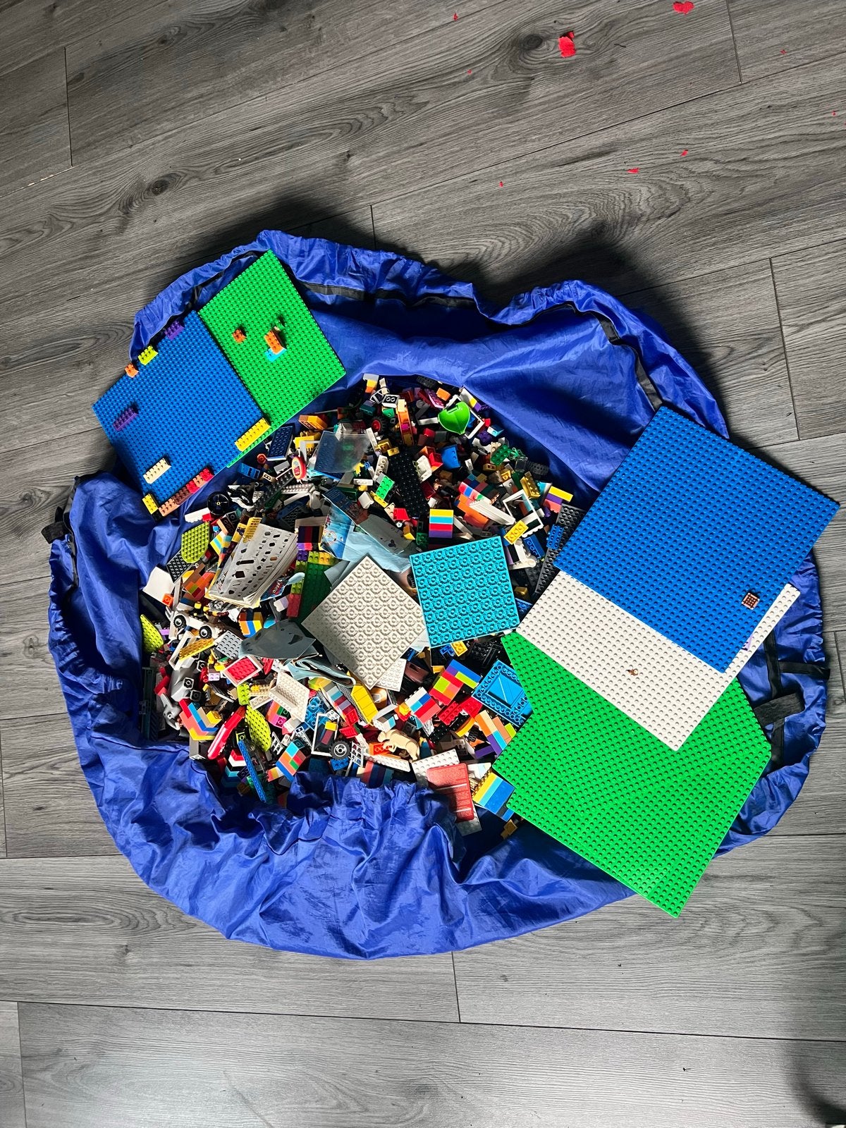 Grote zak met diverse Lego blokken en bouwplaten, Kinderen en Baby's, Ophalen of Verzenden, Gebruikt, Overige merken